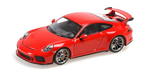 Minichamps 410066030 - Porsch. 911 GT3 Red 2017 - maßstab 1/43 - Modellauto von Minichamps