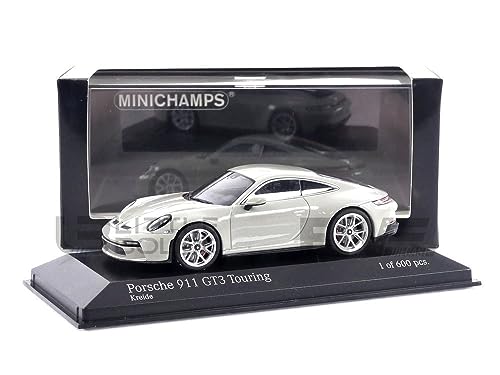 Minichamps 410069600 - Porsc. 911 (992) Gt3 Touring Kreide with Silver Wheels 2021 - maßstab 1/43 - Sammlerstück Miniatur von Minichamps