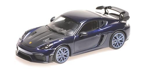 Minichamps 410069701 - Porsch. Cayman GT4 RS Blue with Blue Wheels 2021 - maßstab 1/43 - Modellauto von Porsche