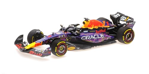 Minichamps 410232201 - Red Bul Racing RB19 Max Verstappen Winner Las Vegas GP World Champion 2023 Limited Edition 528 pcs - maßstab 1/43 - Modellauto von Minichamps