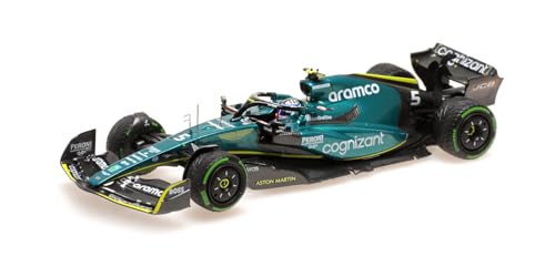 Minichamps 417221805 - Aston Martin AMR22 Sebastian Vettel Japanese GP 2022 - maßstab 1/43 - Modellauto von Minichamps