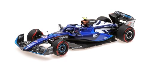 Minichamps 417231102 - Williams FW45 Logan Sargeant Williams 800th GP British GP 2023 - maßstab 1/43 - Modellauto von Minichamps