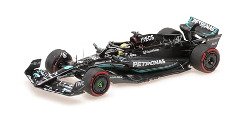 Minichamps 417239947 - Mercede. W14 Mick Schumacher Test Barcelona 2023 - maßstab 1/43 - Modellauto von Minichamps