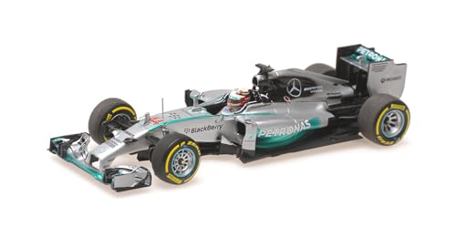 Minichamps 436140044 1:43 Mercedes AMG Petronas F1 Team W05-Lewis Hamilton-Weltmeister 2014 Sammlerstück Miniaturauto, Mehrfarbig von Minichamps