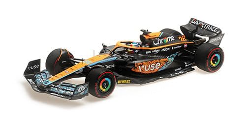 Minichamps 537221828 - McLare. MCL36 Oscar Piastri Abu Dhabi Test 2022 - maßstab 1/18 - Modellauto von Minichamps