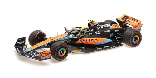 Minichamps 537231804 - McLare. F1 Team MCL60 Lando Norris 2023 - maßstab 1/18 - Modellauto von Minichamps