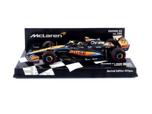 Minichamps 537234304 - McLaren MCL60 Lando Norris Bahrain GP 2023 - maßstab 1/43 - Modellauto von Minichamps