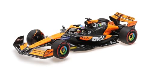 Minichamps 537241981 - McLar MCL38 Oscar Piastri Miami GP 2024 - maßstab 1/18 - Modellauto von Minichamps