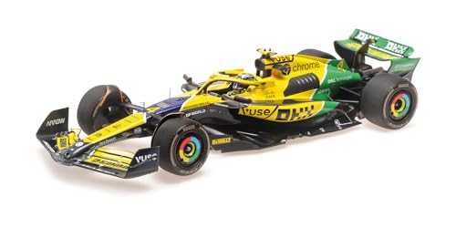 Minichamps 537242604 - McLar MCL38 Lando Norris Monaco GP 2024 - maßstab 1/18 - Sammlerminiatur von Minichamps