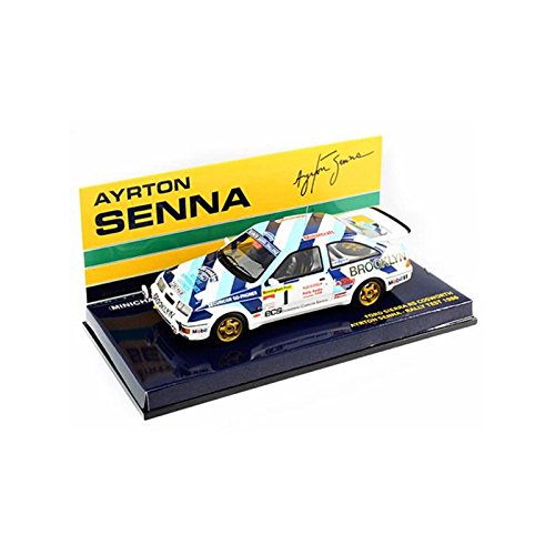 Minichamps 540864399 Maßstab 1: 43 "1986 Ford Sierra RS Cosworth Ayrton Senna Rally Test Replika Modell Spielzeug von Minichamps