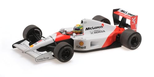 Minichamps 540913801 - McLare. MP4/6 Ayrton Senna World Champion 1991 Dirty Version - maßstab 1/18 - Modellauto von Minichamps