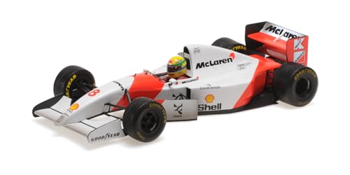 Minichamps 540933818 - McLare. for. MP4/8 Ayrton Senna 1st European GP 1993 Dirty Version 30th Anniversary Collection - maßstab 1/18 - Modellauto von Minichamps