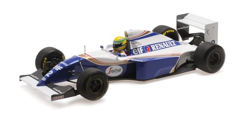 Minichamps 547943202 - Williams Renaul. FW16 Ayrton Senna San Marino GP 1994 Dirty Version - maßstab 1/12 - Modellauto von Minichamps