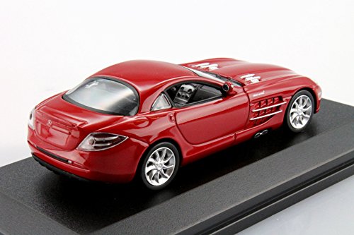 Minichamps 640037120 - Mercedes-Benz SLR McLaren Coupe, Maßstab: 1:64, rot von Minichamps