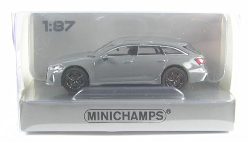 Minichamps 870010012 - AUD. RS6 Avant Grey 2019 - maßstab 1/87 - Modellauto von Minichamps