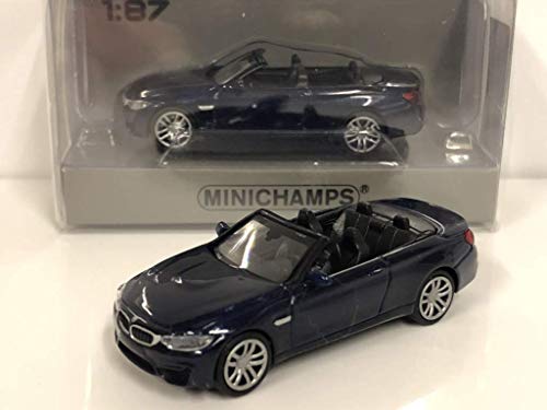 Minichamps 870027232 - M4 Cabrio Blue Metallic 2015 - maßstab 1/87 - Modell Auto von Minichamps