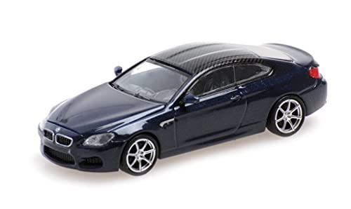 Minichamps 870027302 - B-M-W M6 Coupe Blue Metallic 2015 - maßstab 1/87 - Sammlerstück Miniatur von Minichamps