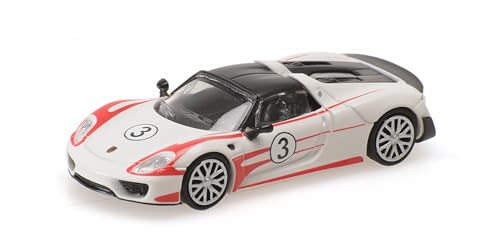 Minichamps 870062137 - Porsch. 918 Spyder Salzburg Racing Design 2015 - maßstab 1/87 - Modellauto von Minichamps