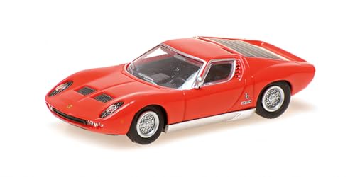 Minichamps 870103020 - Lamborghin. Miur. Red 1966 - maßstab 1/87 - Modellauto von Minichamps