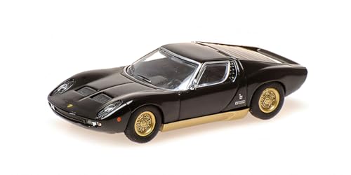 Minichamps 870103024 - Lamborghin. Miur. Black 1966 - maßstab 1/87 - Modellauto von Minichamps