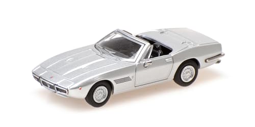 Minichamps 870123030 - Maserat. Ghibli Spyder Silver 1969 - maßstab 1/87 - Modellauto von Minichamps