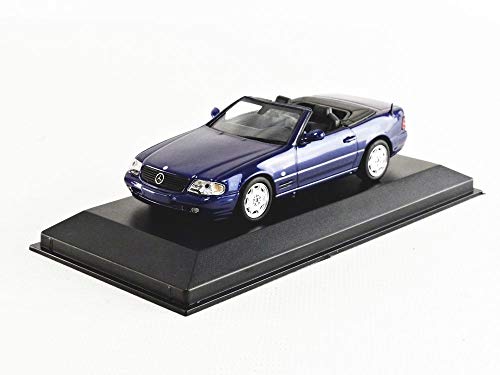 Maxichamps 1:43 1999 Mercedes-Benz SL - Blue Metallic von Minichamps