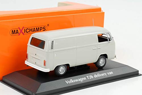 Minichamps 940053060 Maxichamps 1:43 1972 VW T2 Lieferwagen, Grau von Minichamps