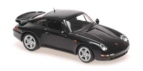 Minichamps 940069204 - Porsch. 911 Turbo S (993) Black 1995 - maßstab 1/43 - Modellauto von Minichamps