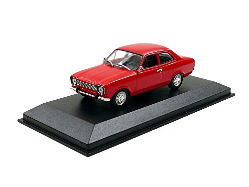 Minichamps 940081001 Ford 1968 Escort I LHD Modell Spielzeug, rot, Maßstab 1:43 von Minichamps