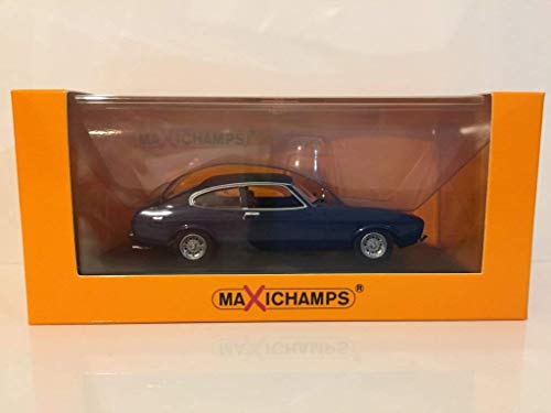 Minichamps 940081201 Maxichamps 1974 Ford Capri II Modellspielzeug, Maßstab 1:43, dunkelblau von Minichamps