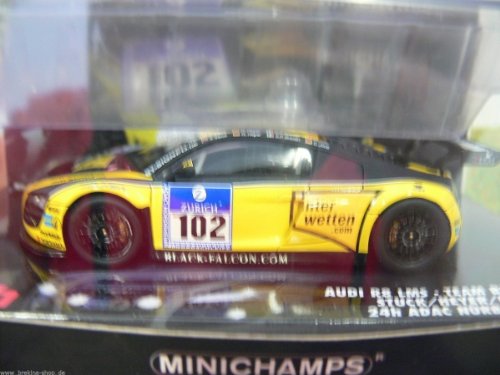 Minichamps Audi R8 LMS Stuck 24H Nurburg 2010, 437101912 von Minichamps