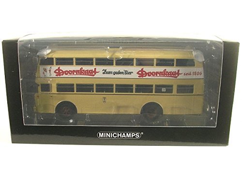 Minichamps Maßstab 1: 43 "1958 Bussing D2U Doornkaat Bus (Creme) von Minichamps