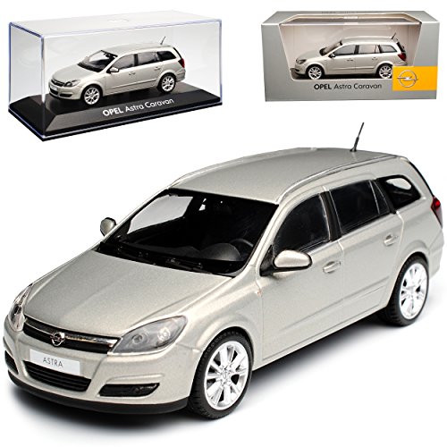 Minichamps Opel Astra Caravan H Kombi Beige Champagner 2004-2010 1/43 Modell Auto von Minichamps