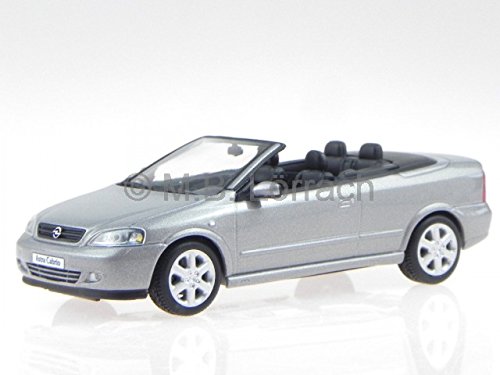 Opel Astra G Cabrio silber Modellauto Minichamps 1:43 von Minichamps