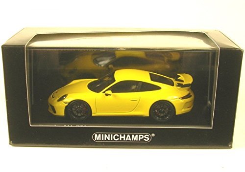 Minichamps Porsche 911/991 GT3-2017 – 1/43, 410066020, Gelb von Minichamps