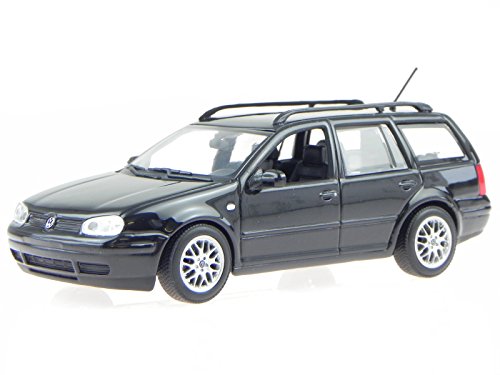 VW Golf 4 Variant schwarz Modellauto Minichamps 1:43 von Minichamps