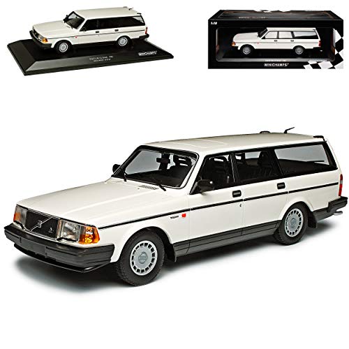 Minichamps Volvo 240 GL Break Kombi Weiss 1974-1993 limitiert 1 von 504 1/18 Modell Auto von Minichamps