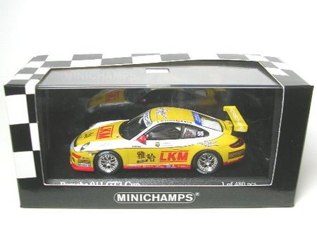 Porsche 911 GT3 No. 55 Carrera Asia Cup 2007 von Minichamps