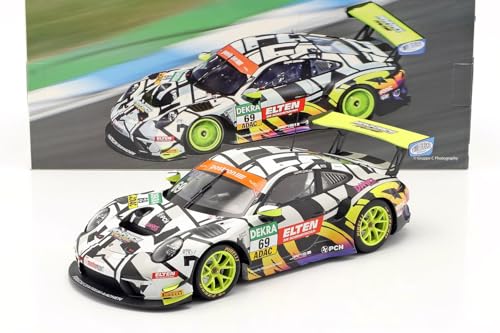 Porsche 911 GT3 R (991.2) Iron Force Racing ADAC GT Masters 2019-1:18 - Minichamps von Porsche