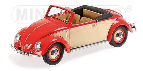 VW Käfer 1200 (Beetle) Cabriolet Hebmüller (red/Cream) 1949 von Volkswagen