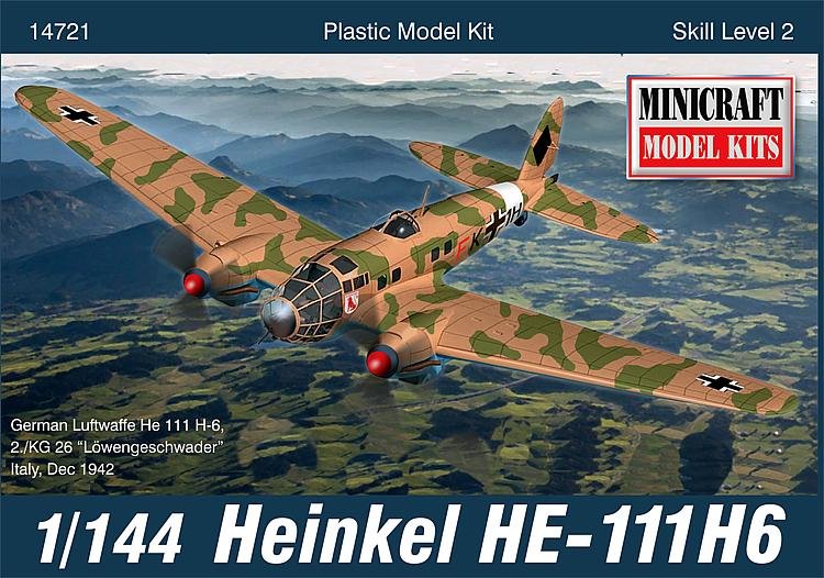 Heinkel HE 111 von Minicraft Model Kits