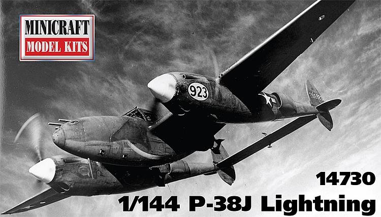 P38J Lighning von Minicraft Model Kits