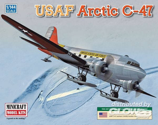 USAF Arctic C-47 von Minicraft Model Kits