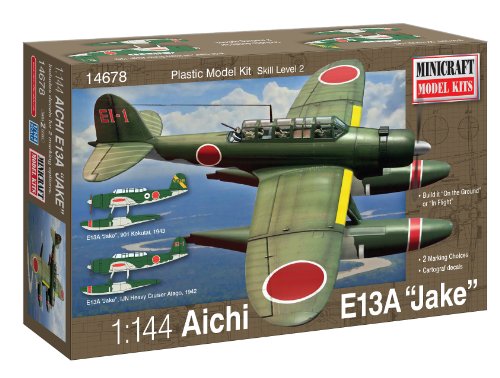 Minicraft 14678 Modellbausatz Aichi Jake (2 IJN decal/marking options) von Minicraft