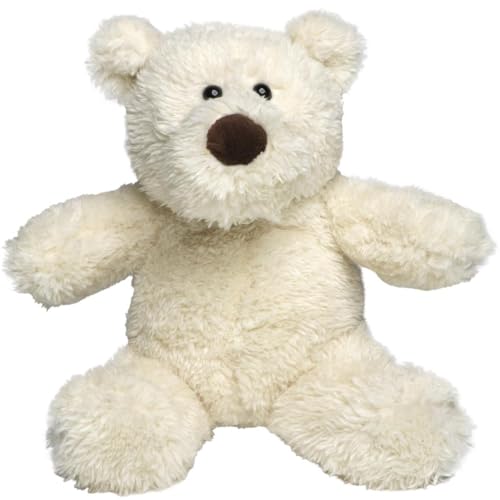 Minifeet Bär Ulrike Creme - Teddy Kuscheltier Plüschtier Stofftier Spielzeug - kuschelig weich - Geschenk für Baby Kinder Freunde Schulstart Einschulung | Höhe: 20 cm von Minifeet