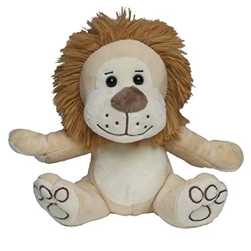 Minifeet Löwe Rudi - Kuscheltier Plüschtier Stofftier Spielzeug - kuschelig weich - Geschenk für Baby Kinder Freunde Schulstart Einschulung | Höhe: 21 cm von Minifeet