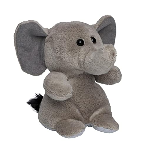 Minifeet Schmoozies Elefant - 2in1 Plüschtier & Displayreiniger mit Unterseite aus Mikrofaser - kuschelig weich und kuschelig süß von Minifeet