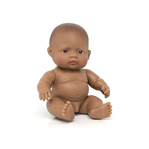 Babypuppe südamerikanischer Junge 21cm-31147 von Miniland