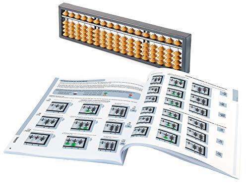 Japanischer Abakus Soroban 26cm, mit detallierter Anleitung-95084 von Miniland