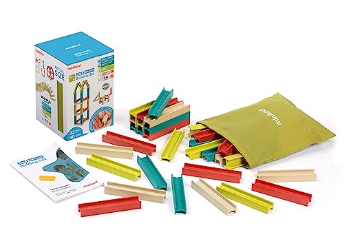 Miniland Eco Beams Bulding Set. Bauset mit 32 bunten Balken, recycelten und wiederverwertbaren Materialien. Für 2 bis 6 Jahre. Miniland Eco Beams Bulding Set. Bauset mit 32 bunten Balken, recycelten und wiederverwertbaren Materialien. Für 2 bis 6 Jahre. von Miniland